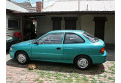 Uitlaatsysteem HYUNDAI Excel 1.3i (Hatchback, Sedan|Liftback)