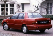 Uitlaatsysteem HYUNDAI Excel 1.5|1.5i (Sedan)