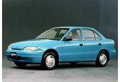 Uitlaatsysteem HYUNDAI Excel 1.5i GT - 16V (Hatchback, Sedan)