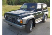 Uitlaatsysteem NISSAN Patrol 2.8 GR TD (4X4 SWB 2337 mm)