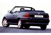 Uitlaatsysteem OPEL Astra I 1.4i (Cabrio)