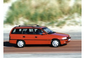Uitlaatsysteem OPEL Astra I 1.6i - 16V (Combi)