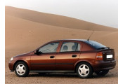 Uitlaatsysteem OPEL Astra II 1.6i - 8V (Hatchback)