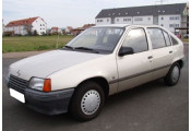 Uitlaatsysteem OPEL Kadett E 1.5 TD (Hatchback)