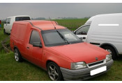 Uitlaatsysteem OPEL Kadett E 1.7 Combo Diesel