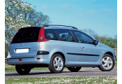 Uitlaatsysteem PEUGEOT 206 1.6i - 16V (Combi)