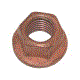 Moer met flens M10X1.5