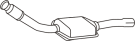 Katalysator CITROEN Xsara