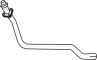 Voorpijp links MERCEDES 280