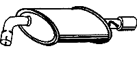 Einddemper rechts JAGUAR X-Type 2.5i 3.0i