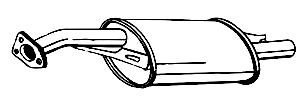 Einddemper PROTON 413 1.3i 415 1.5i 416 1.6i